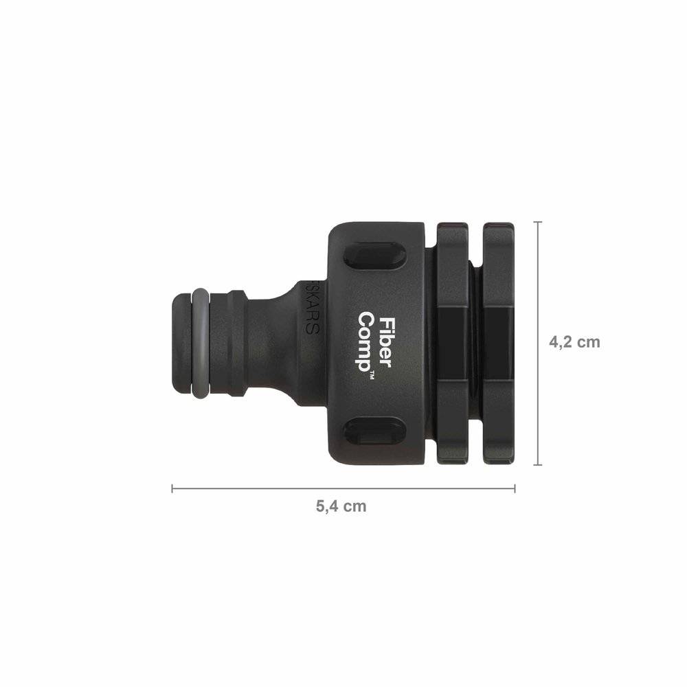 Fiskars - Nez de robinet Fibercomp - Multi filetage - Image 1