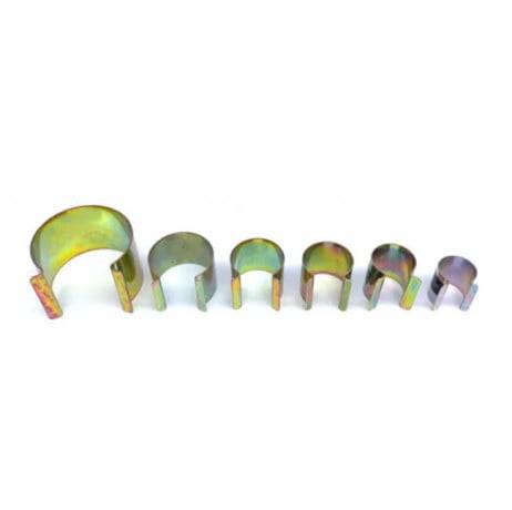 Clips de fixation et vis 200 pcs Plastique et inox 304 CFW43398