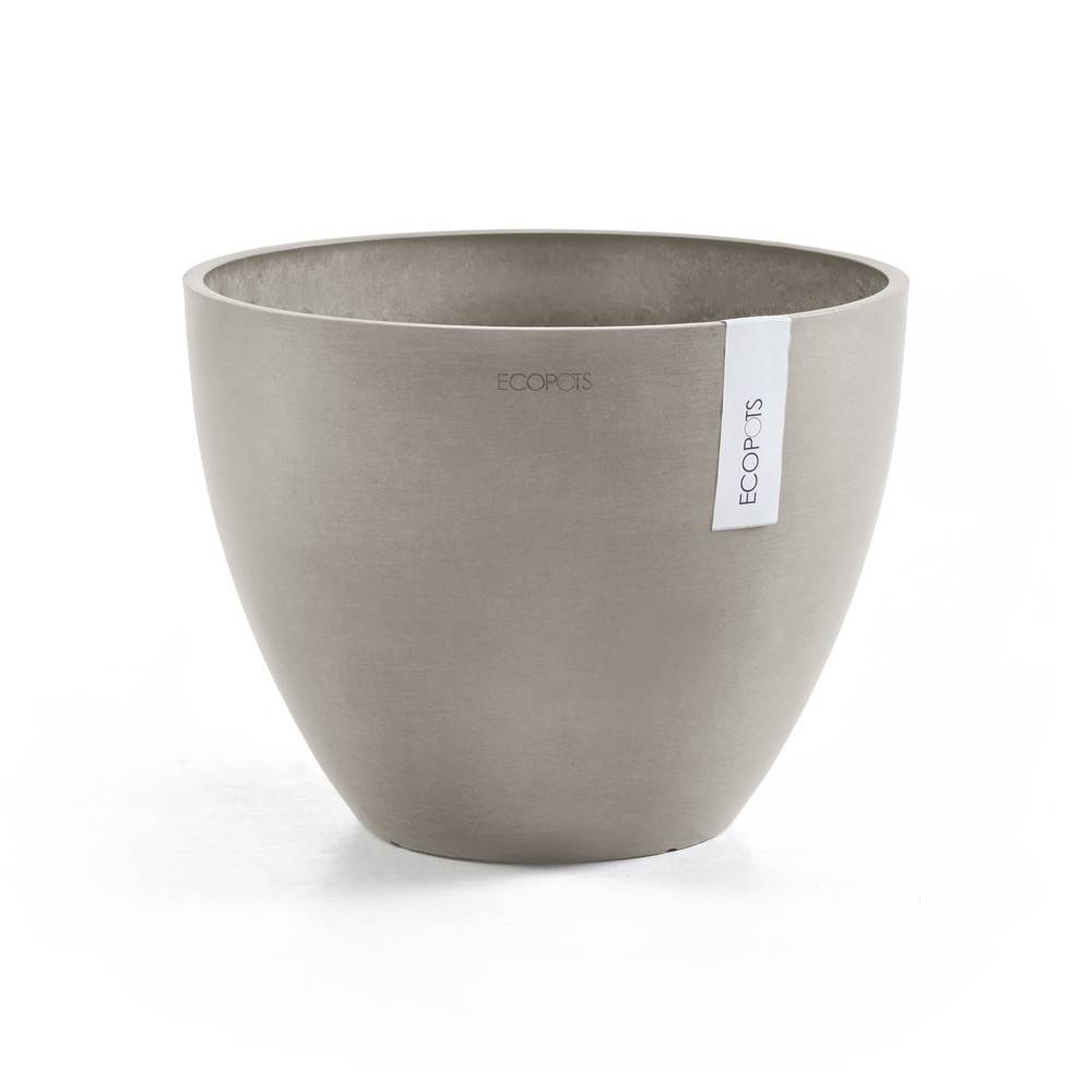 Ecopots - Pot Rond Antwerp 50 Old Taupe - Ø 50 x H. 37,5 cm - 52 L ECOPOTS - Image 4