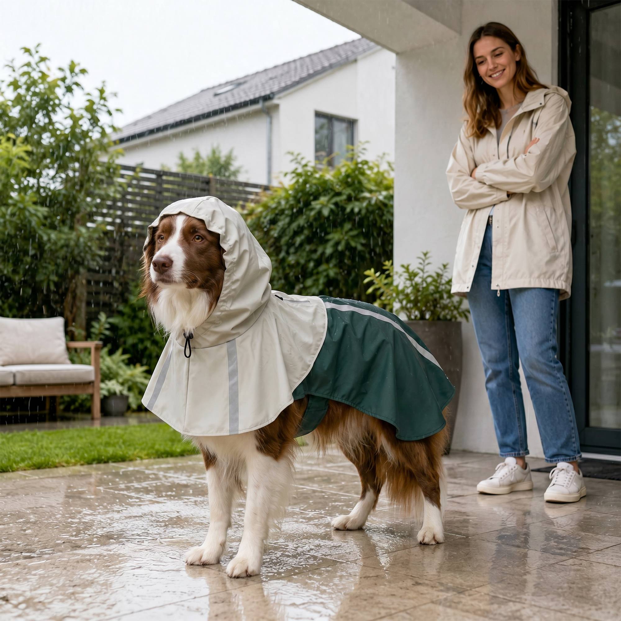 Sans Marque - Imperméable chien taille moyenne - Image 4