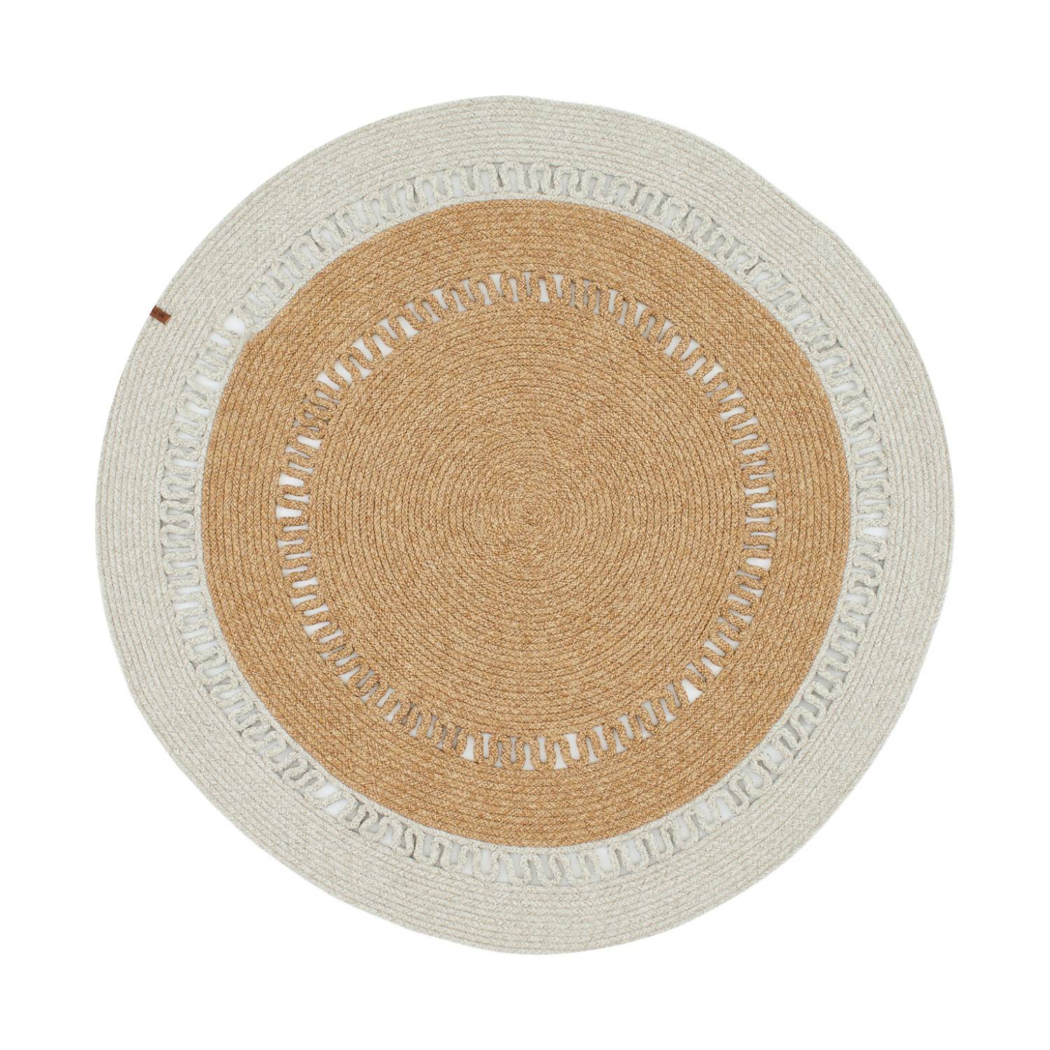 Autre - Tapis intérieur et extérieur naturel 120x120cm - Image 1