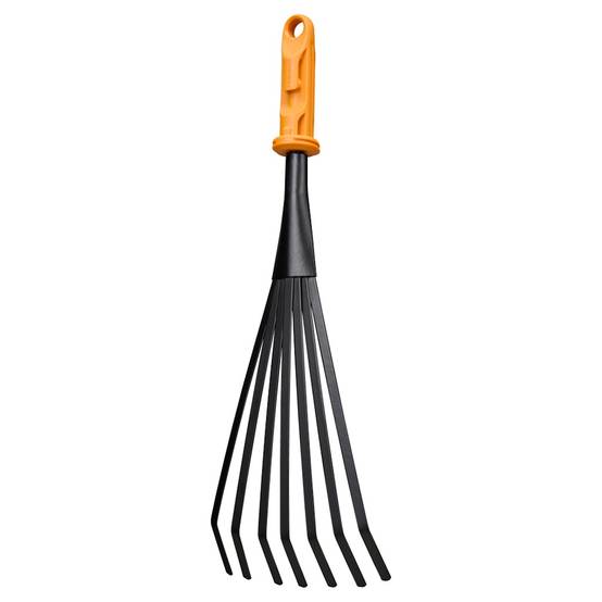 Fiskars - Petit râteau à feuilles - OneClick 12 cm - nettoyage précis des massifs - Image 2
