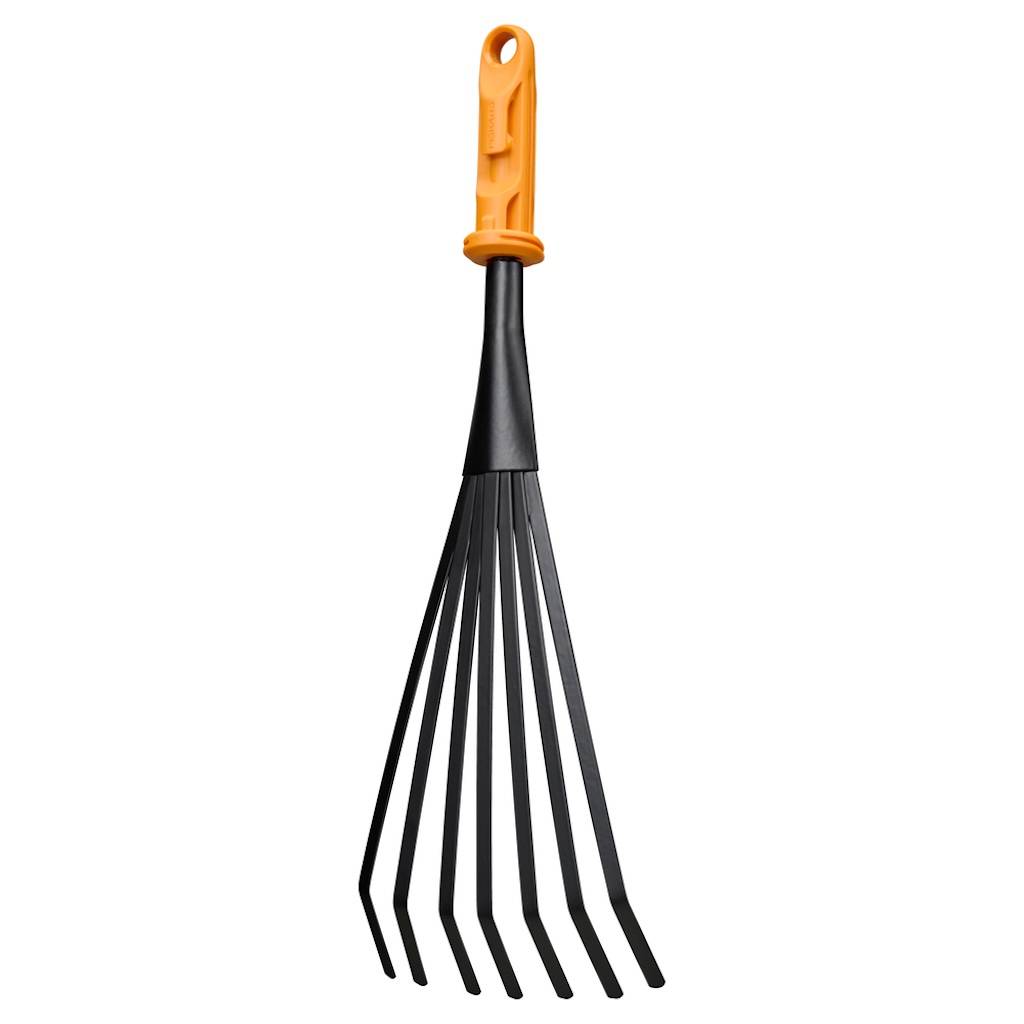 Fiskars - Petit râteau à feuilles - OneClick 12 cm - nettoyage précis des massifs - Image 2