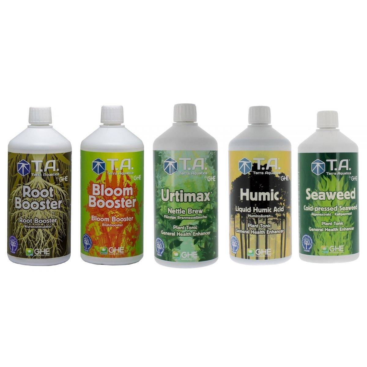 Pack stimulants 5 x 500ml - Terra Aquatica