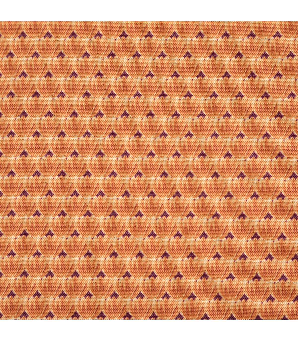 Nappe ronde anti-taches Terracotta imprimé Luna D 180 cm - Image 2
