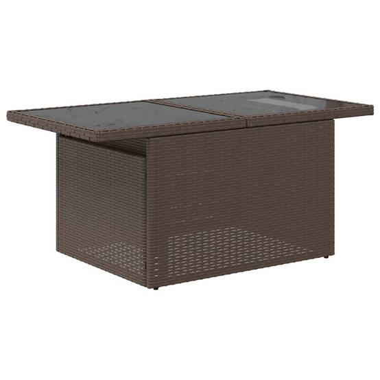 Vidaxl - Salon de jardin avec coussins 6 pcs marron résine tressée vidaXL 3274813 - Image 6