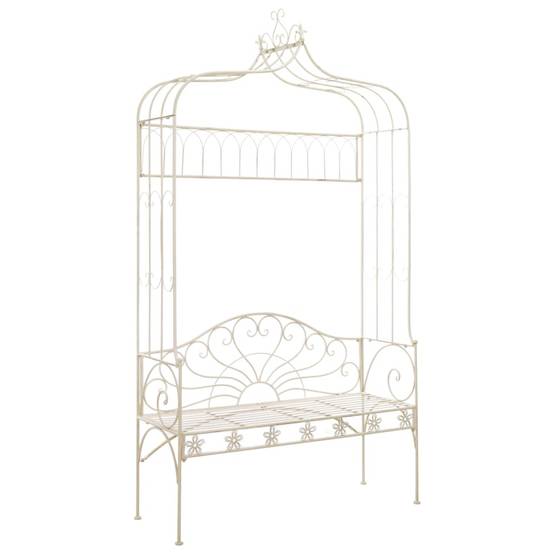 Prolenta Premium - Banc de jardin Blanc 43 X 122 cm - Prolenta Premium - Image 1