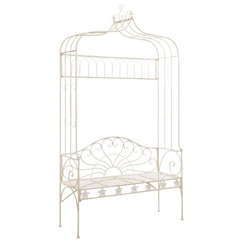 Prolenta Premium - Banc de jardin Blanc 43 X 122 cm - Prolenta Premium - Image 1