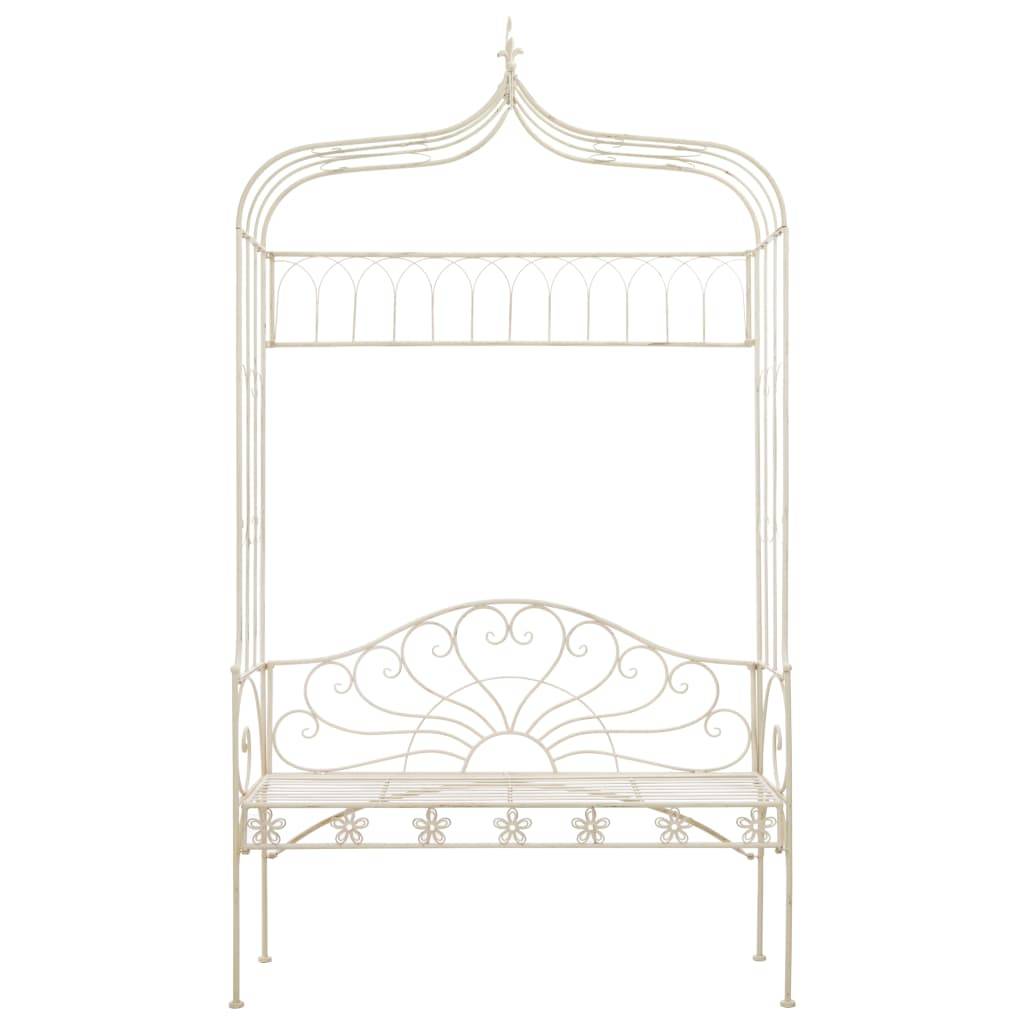 Prolenta Premium - Banc de jardin Blanc 43 X 122 cm - Prolenta Premium - Image 2
