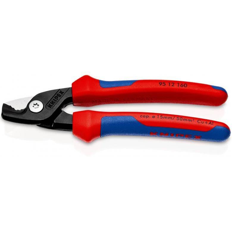 Knipex - Coupe-câbles KNIPEX StepCut 160 mm Ø 15 mm - 95 12 160 - Image 1