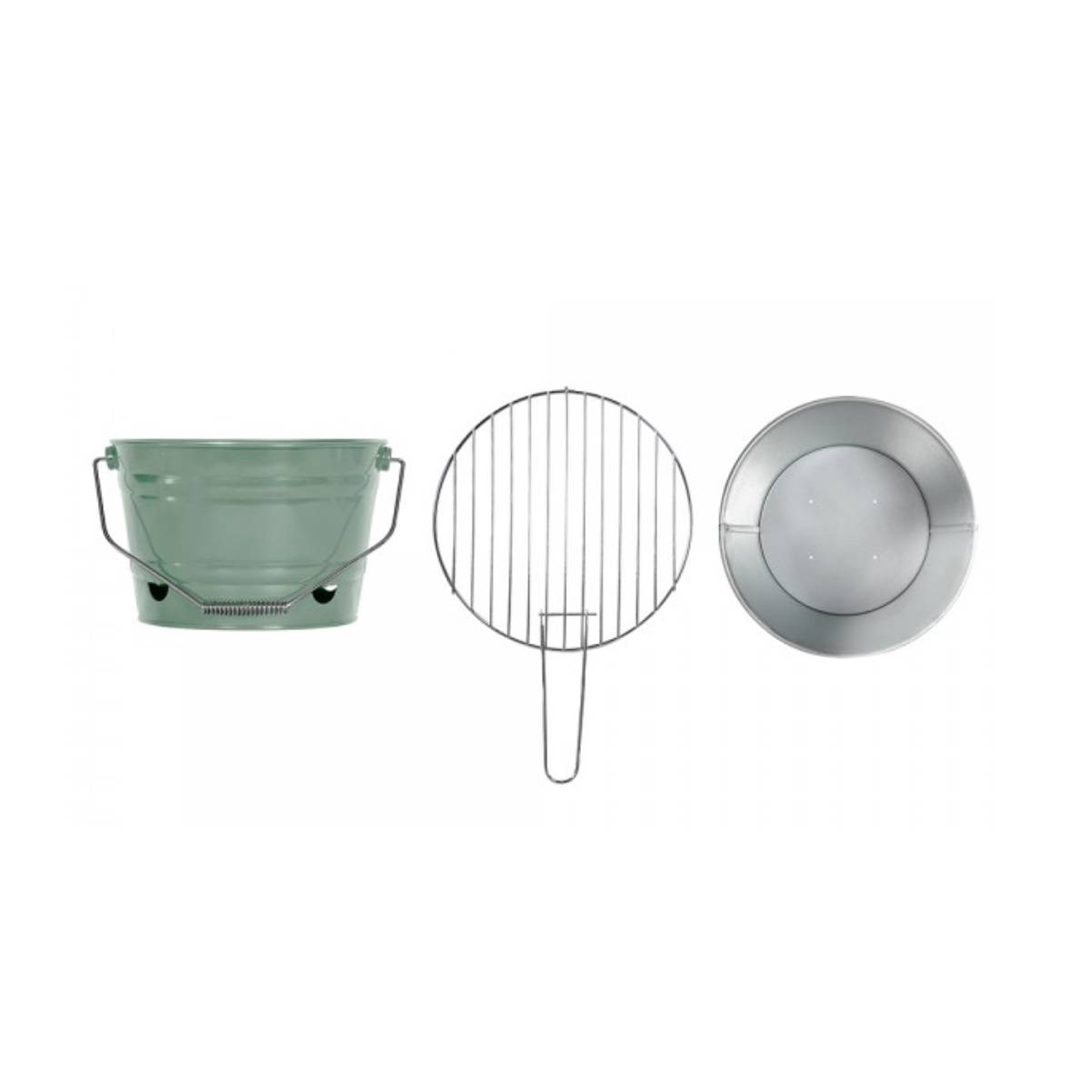 Livoo - Barbecue à charbon 27cm vert DOC327V Livoo - Image 2