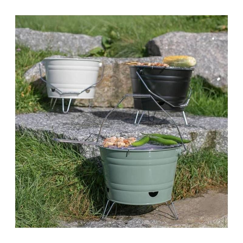 Livoo - Barbecue à charbon 27cm vert DOC327V Livoo - Image 4