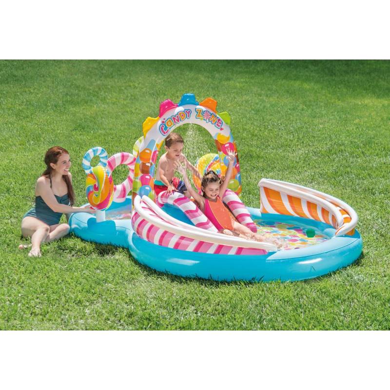 Intex - Aire de jeux gonflable royaume des bonbons Intex - Image 2