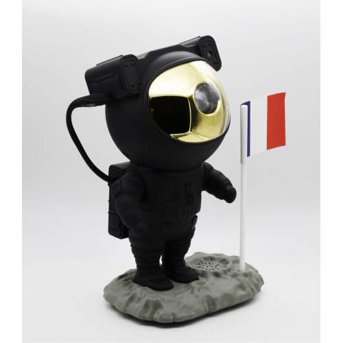 Projecteur & enceinte Astronaute noir-or MAGNETICLAND - Image 2