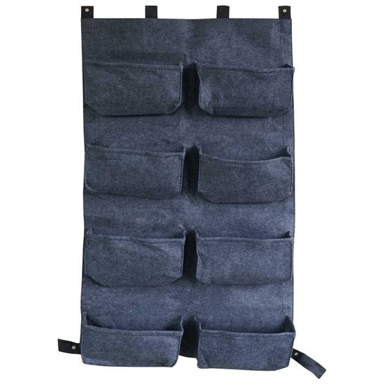 Forest Style - Mur végétal 8 sacs gris anthracite en feutre géotextile - Bag 4 Plant 60 x 10 x 100 cm - Image 1
