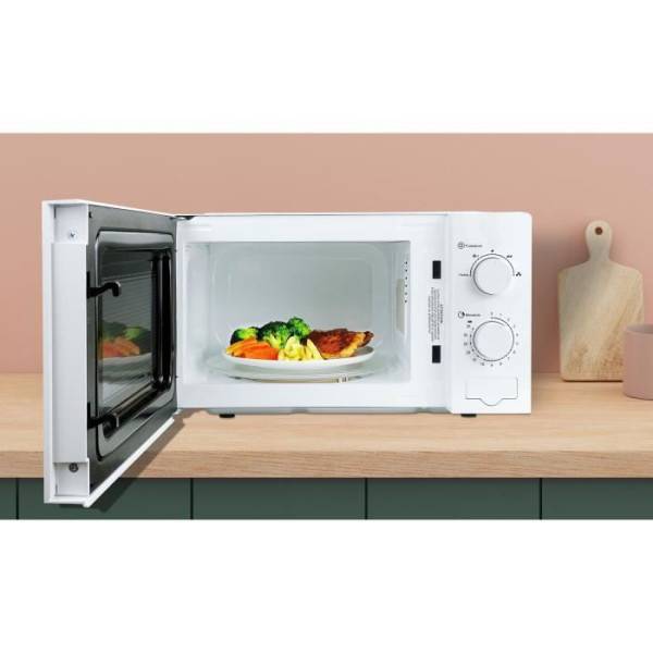 Micro-ondes OCEANIC MO20W11 Blanc 45,4 x H26,1 x P32,6 cm - 20L - Image 6