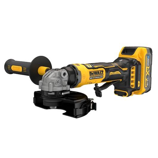 Dewalt - Meuleuse compacte 125 mm XR 18V 3,5 Ah Li-Ion Brushless powerstack - DEWALT - DCG404S2T-QW - Image 4