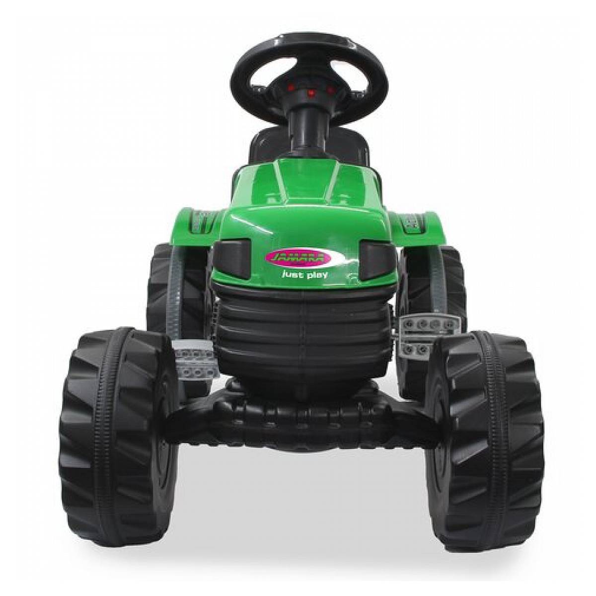 Tracteur à Pédales Strong Bull avec Remorque en Vert - Aventure Éducative pour Enfants - Image 4