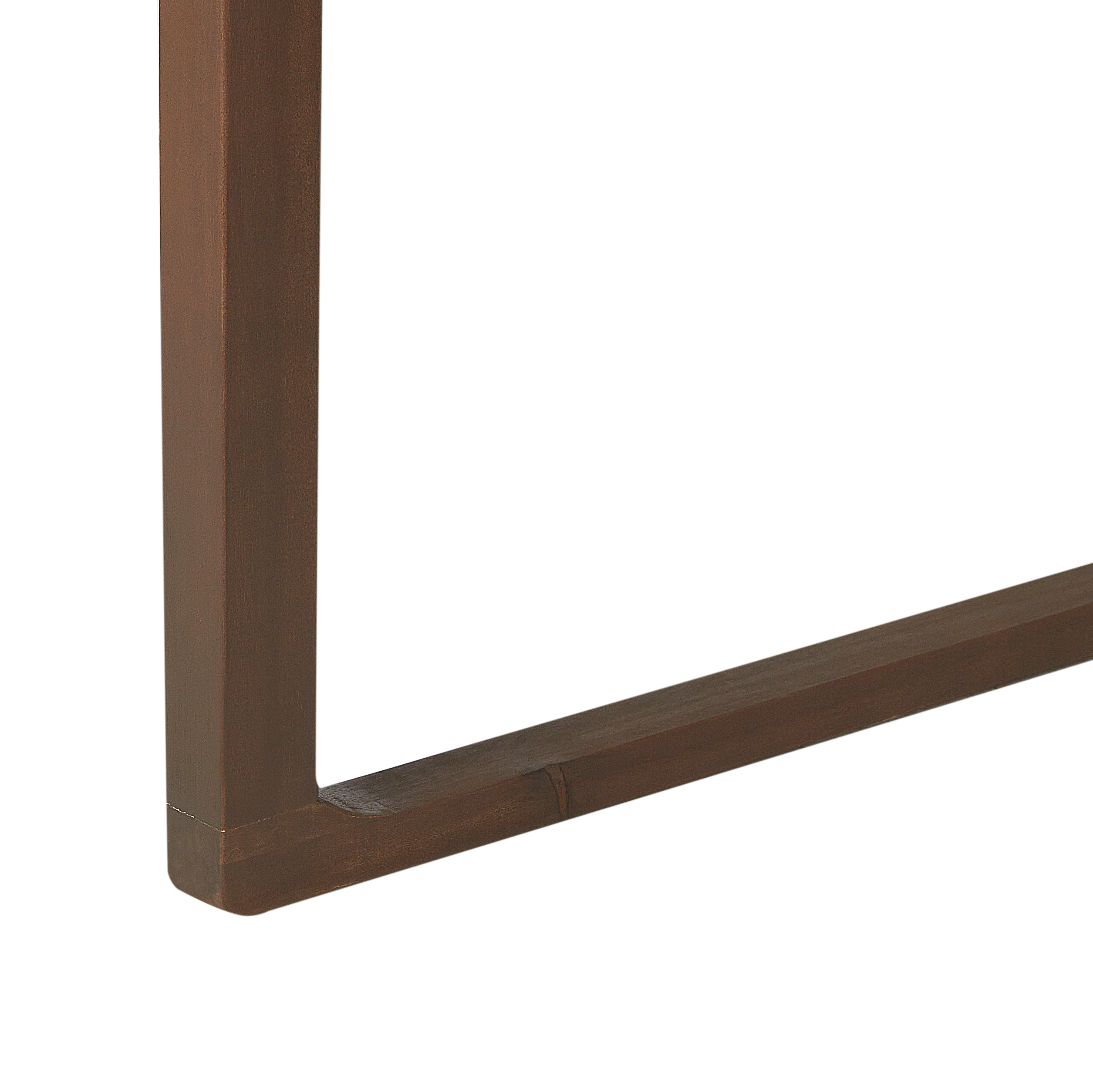 Beliani - Chaise de salle à manger Acacia Marron foncé SASSARI - Beliani - Image 7