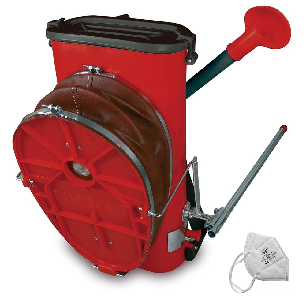 Épandeur à Poudre 12 kg pulmic Dragon 12k – Sac à Dos avec Soufflet Manuel pour soufre, Terre de diatomée et insecticides