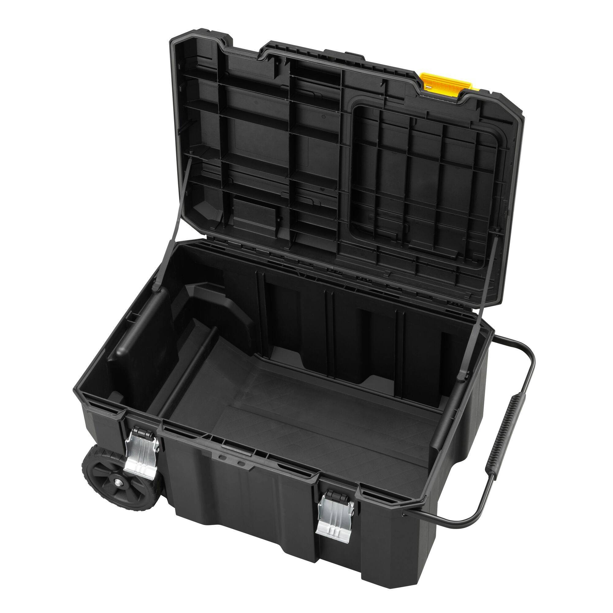 stanley - STANLEY FATMAX Coffre De Chantier Étanche TSTAK PRO-STACK - FMST17870-1 - Volume 136 L - Capacité 50 kg - Rangement Roulant - Image 3