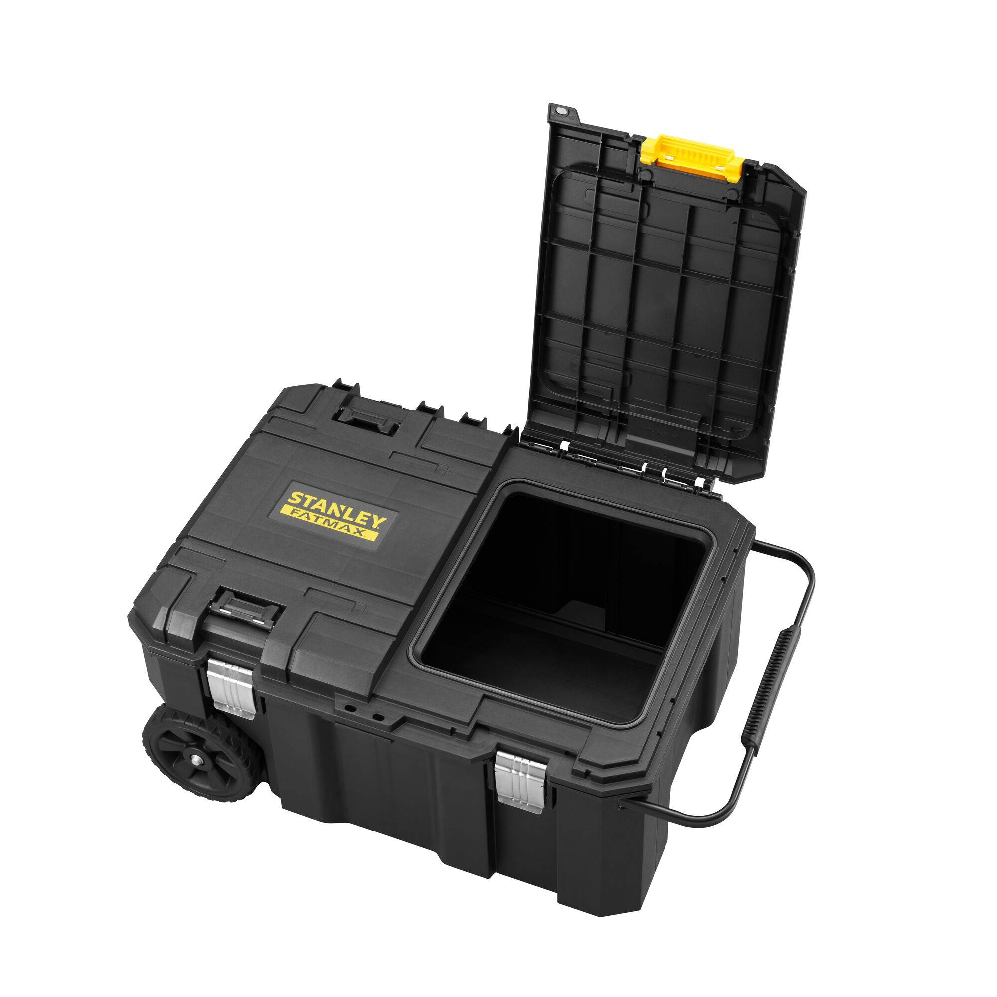 stanley - STANLEY FATMAX Coffre De Chantier Étanche TSTAK PRO-STACK - FMST17870-1 - Volume 136 L - Capacité 50 kg - Rangement Roulant - Image 2