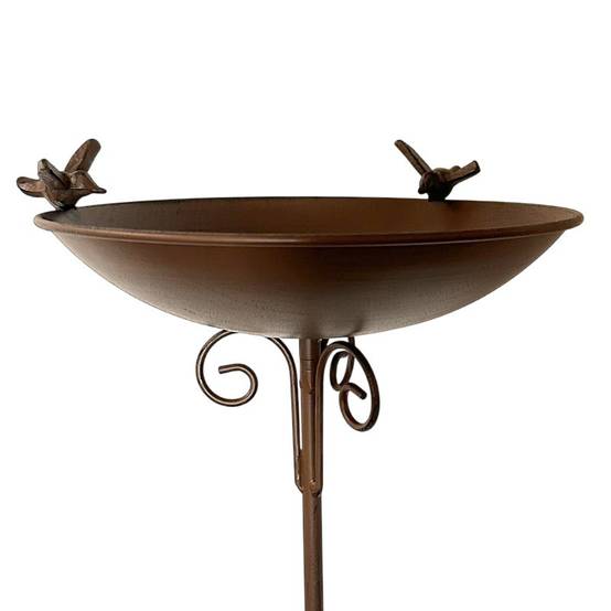 La Grande Prairie - Mangeoire oiseaux acier 25x110cm - Image 4