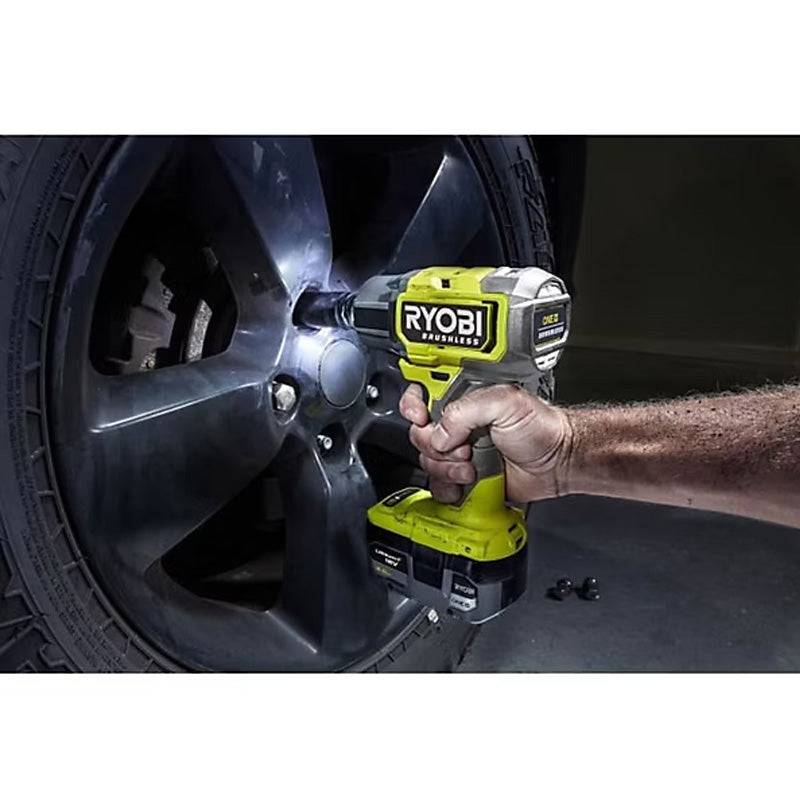 Boulonneuse à chocs RYOBI RIW18BL-0 18V ONE+ BRUSHLESS 900Nm (vendu sans batterie) Ryobi - Image 2