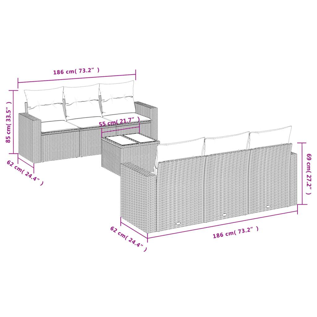 ComfortXL - Salon de Jardin Bas 6 Places avec Rangement Intégré en Résine Tressée Grise et Table pour Jardin – ComfortXL Outdoor Living - Image 3