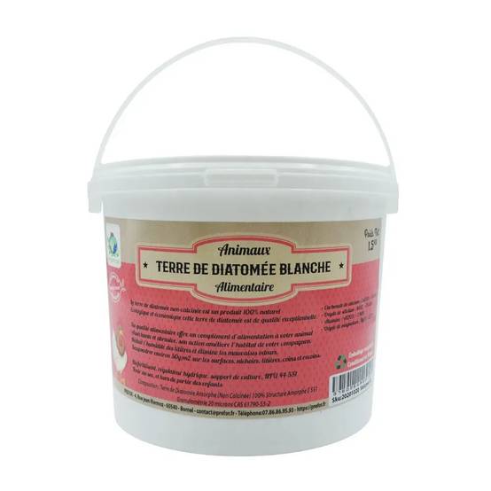 Autre - Terre de diatomée blanche qualité alimentaire 1.5 kg - Image 2