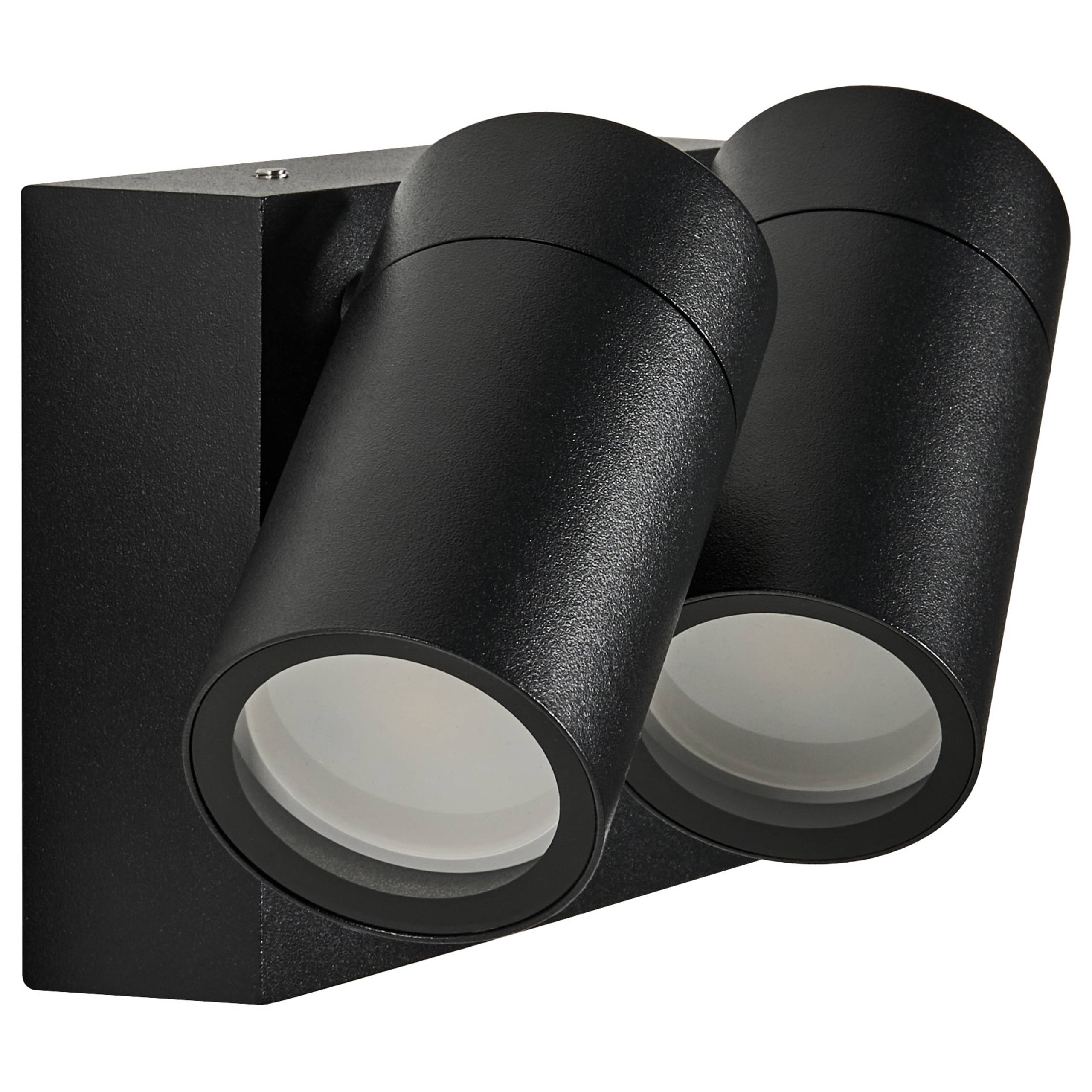 Beliani - Lampe murale pour l'extérieur Aluminium Noir HOLMS - Beliani - Image 5