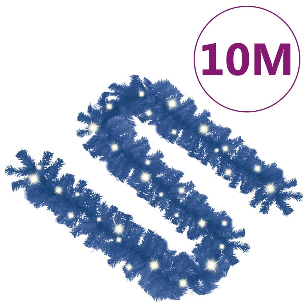 Guirlande de Noël Lumineuse PVC Décoration Fêtes 150 LED Bleu 10 m – ComfortXL Outdoor Living - Image 7