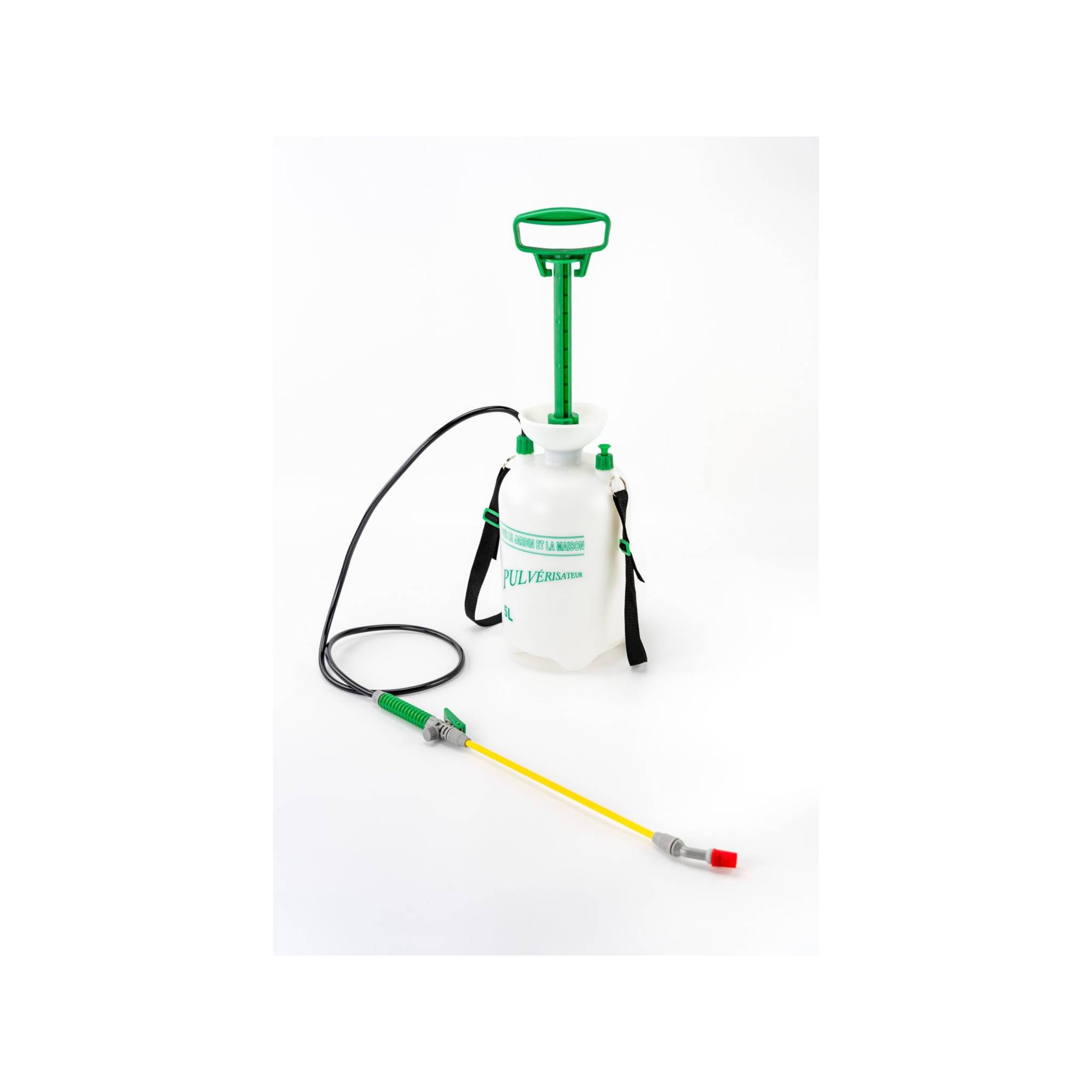 Pulvérisateur à pression - Suan - Pour le jardin - Sangle de portage inclus - Contenance : 5000 ml - Image 1