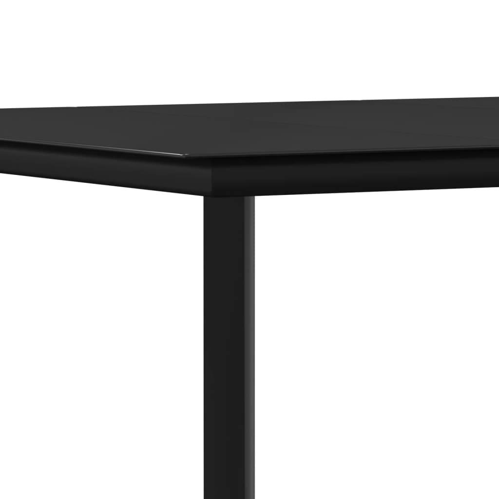 ComfortXL - Set bistrot de jardin 2 personnes résine tressée table verre balcon Marron – ComfortXL Outdoor Living - Image 8