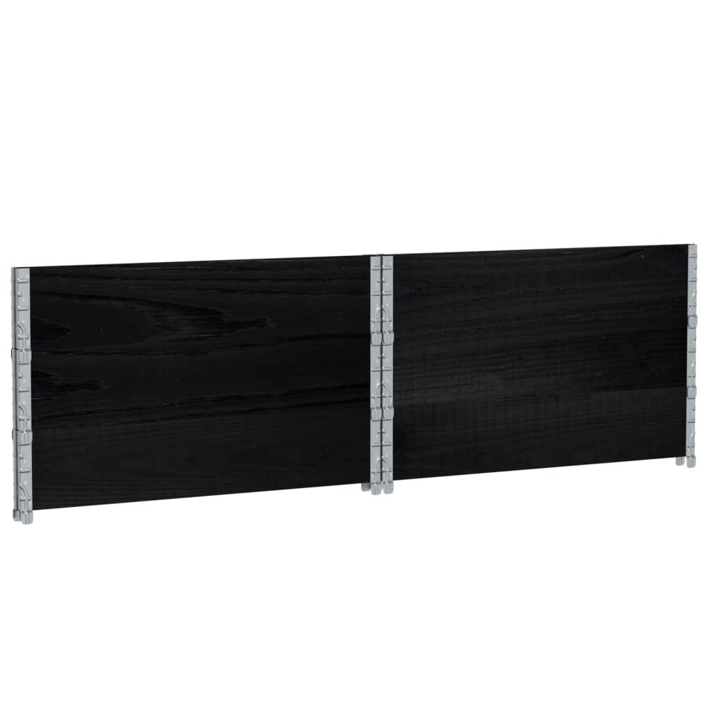 ComfortXL - Carré Potager Haut Design Modulable en Pin Massif – Jardinière Cube Empilable pour Terrasse – 100cm Noir – ComfortXL Outdoor Living - Image 6