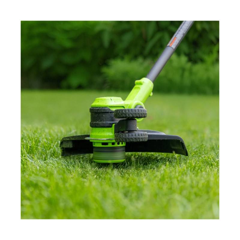 Greenworks - Coupe-bordures 33cm Brushless 24V GREENWORKS Génération 2 - Batterie 4,0Ah et chargeur - ST24L413-01 - Image 2