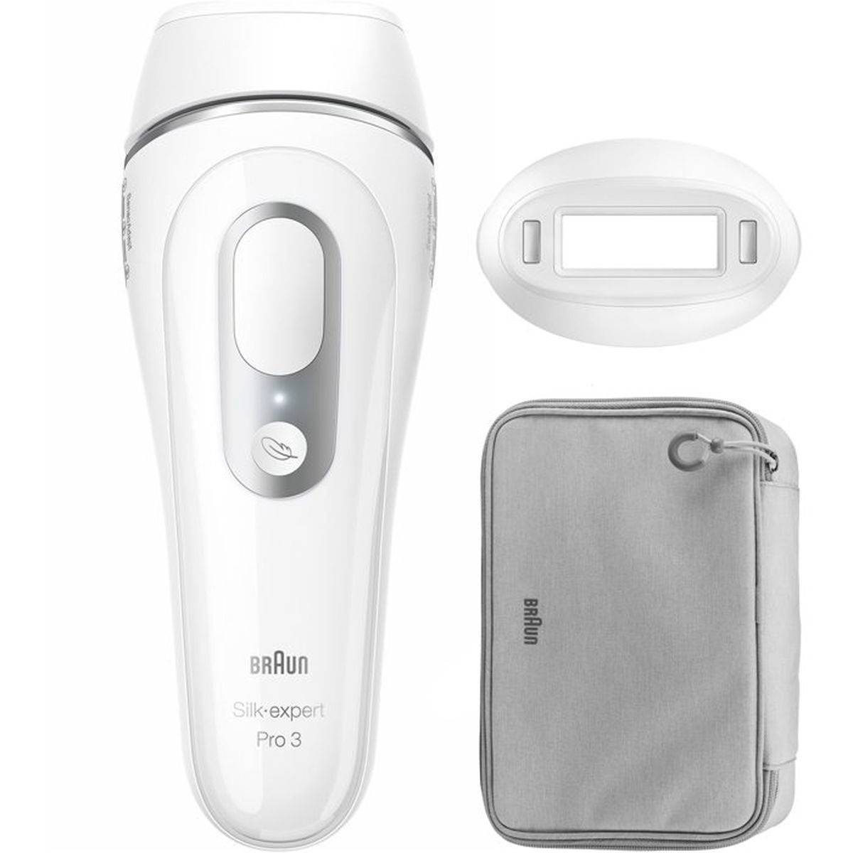 Braun - Épilateur à lumière pulsée IPL Silk-expert Pro 3 PL3020, tête précision visage, mode doux - Braun - Image 1