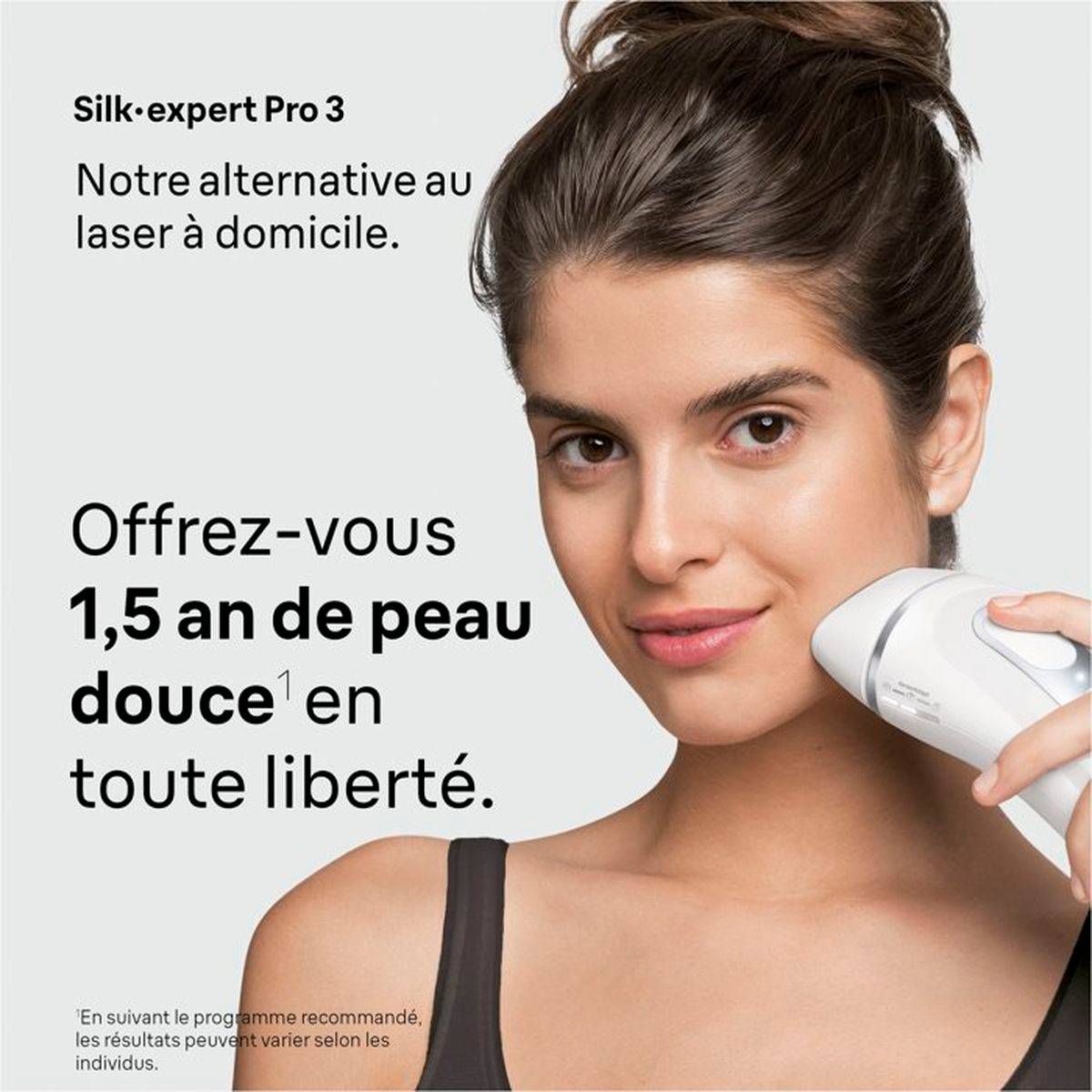 Braun - Épilateur à lumière pulsée IPL Silk-expert Pro 3 PL3020, tête précision visage, mode doux - Braun - Image 3
