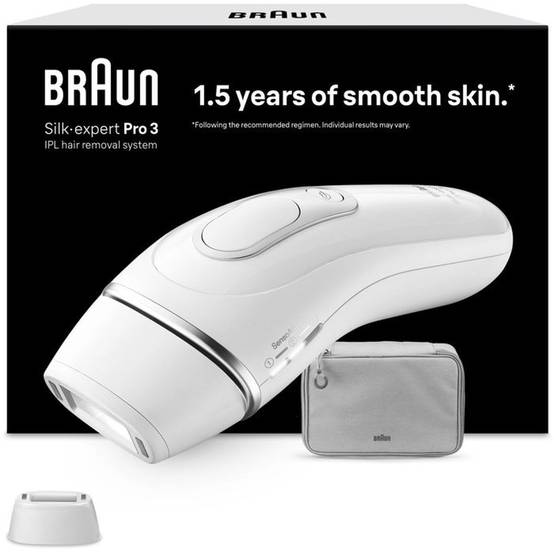 Braun - Épilateur à lumière pulsée IPL Silk-expert Pro 3 PL3020, tête précision visage, mode doux - Braun - Image 2