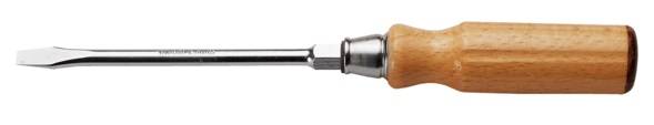 Tournevis manche bois pour vis à fente 6,5x125mm 240mm - FACOM - ATHH.6.5X125 - Image 1