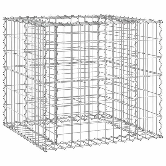 Banc de Jardin Gabion Bois de Pin Massif Assise Extérieure avec Panier Acier pour Terrasse 192 cm Brun – ComfortXL Outdoor Living - Image 5