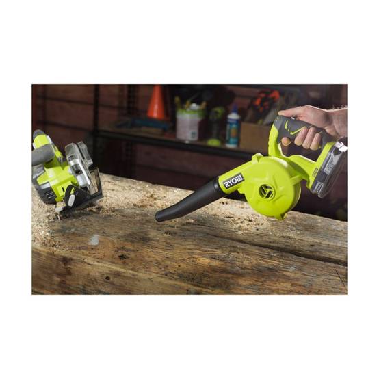 Ryobi - Pack RYOBI Souffleur d'atelier 18V One+ R18TB-0 - 1 Batterie 2.5Ah - 1 Chargeur rapide RC18120-125 - Image 2