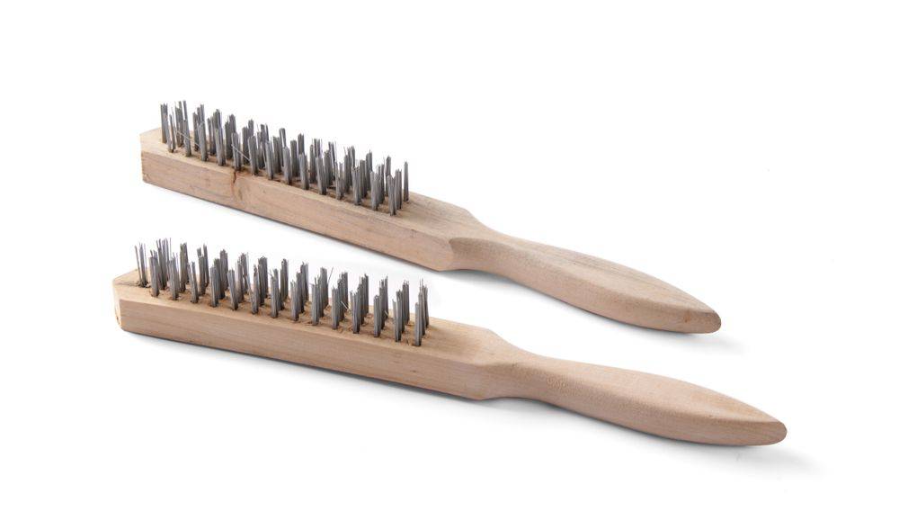Brosse métallique - 2 pièces (L)290 mm - Hendi - Image 4