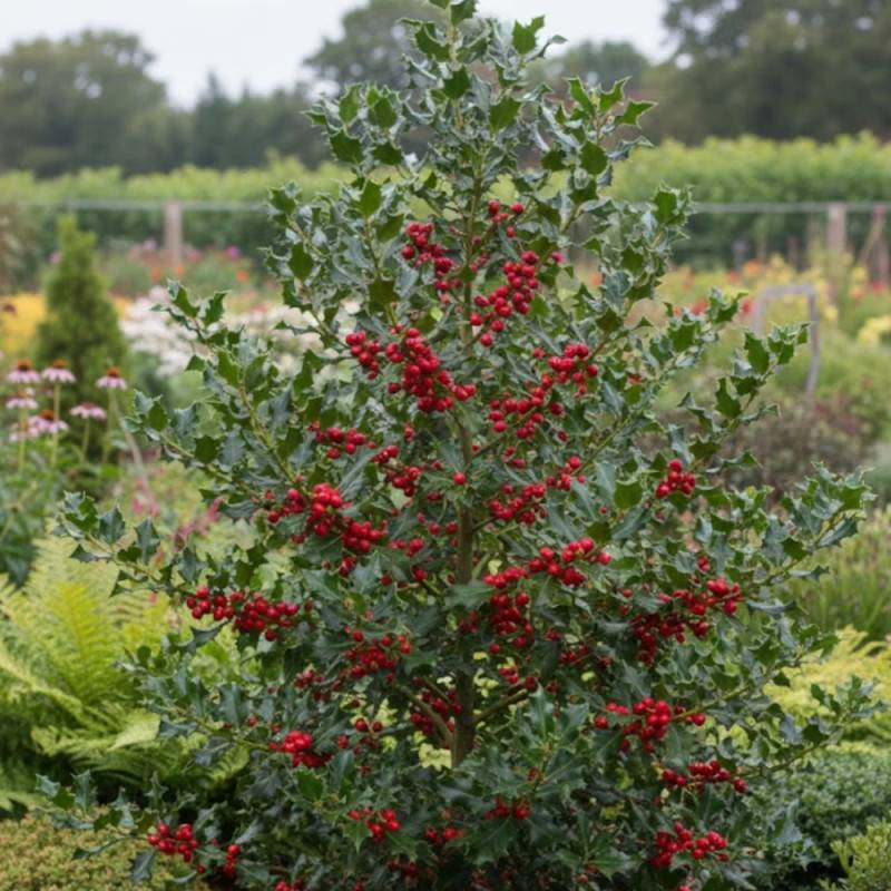 Houx commun Alaska, Ilex - Pot de 7,5L - 60/80 cm - Image 2
