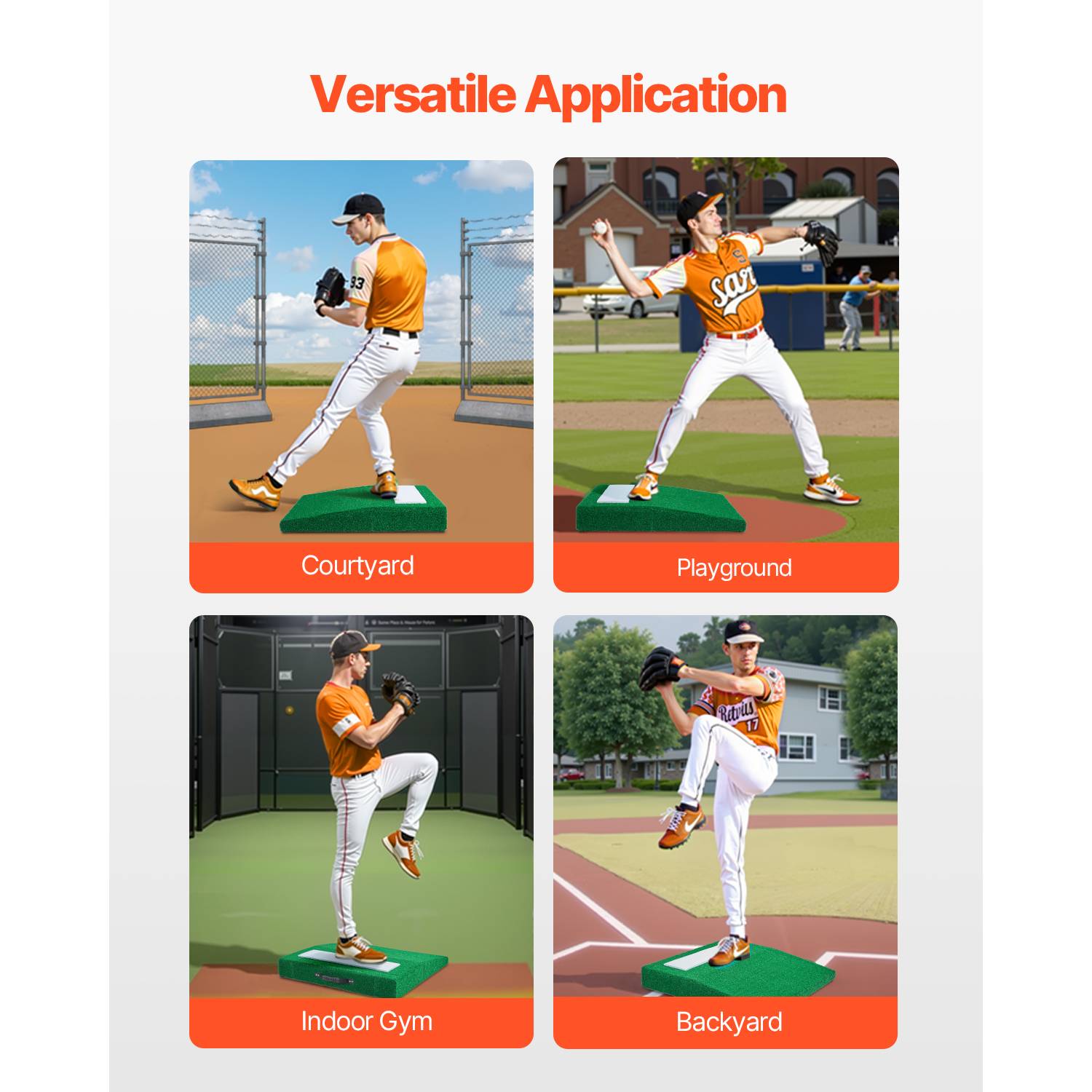 Vevor - Vevor Monticule De Lancement Monticule De Lanceur De Baseball Portable 78 Cm - Image 6
