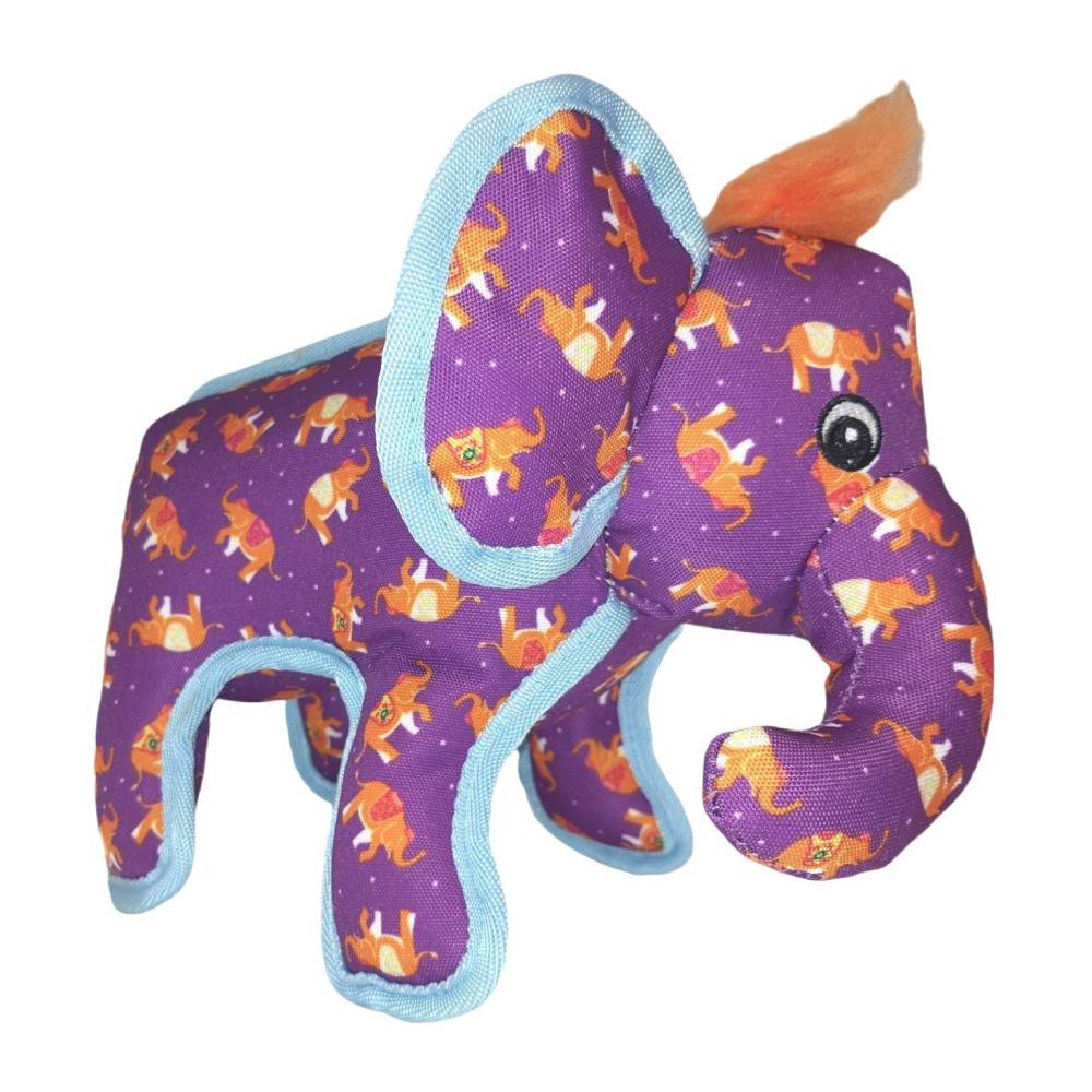 Animallparadise - animallparadise - Jouet Strong Stuff Éléphant 21 cm, pour chien - Image 1