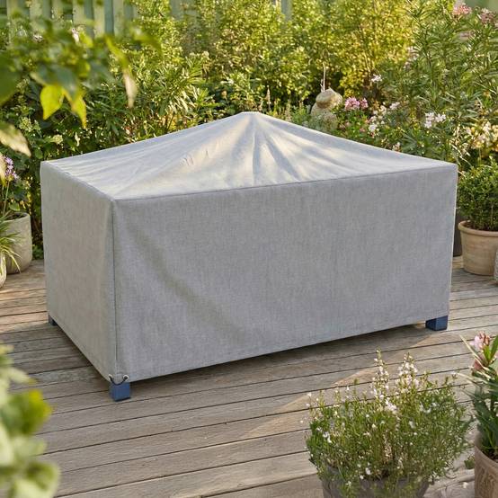 Housse de protection Cover Garden pour table de jardin rectangulaire 6-8 personnes - 210 x 100 x 50 cm - Jardiline - Image 3