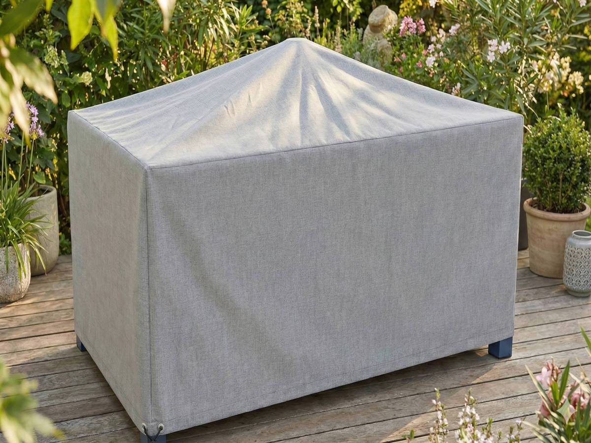 Housse de protection Cover Garden pour table de jardin rectangulaire 6-8 personnes - 210 x 100 x 50 cm - Jardiline - Image 1