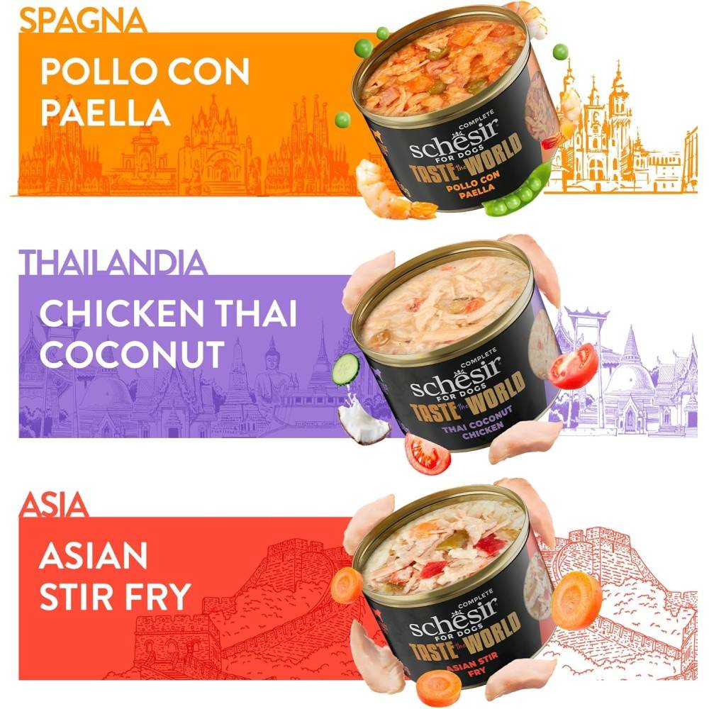 Schesir - Taste The World - Poulet Thai Coconut Schesir Chien 150 g - Image 4
