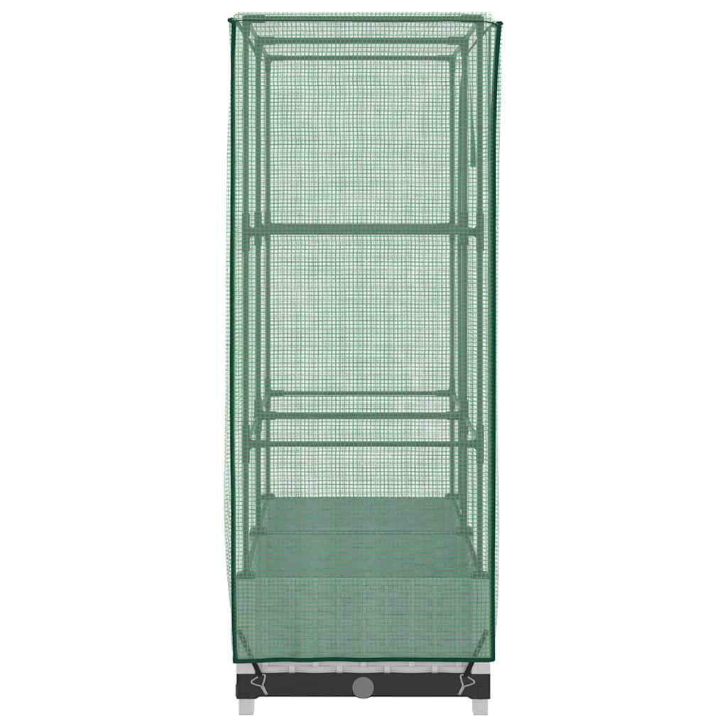 Vidaxl - Jardinière surélevée avec housse aspect rotin 80x40x123 cm vidaXL 4015838 - Image 6